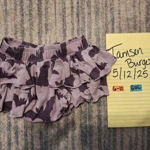 3 For $21 6-12 Month KATE QUINN Purple Ruffled Baby Bloomers